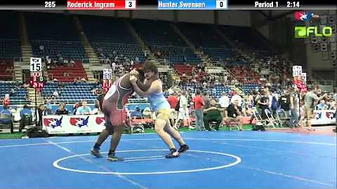 Junior 285 - Roderick Ingram (Arkansas) vs. Hunter...
