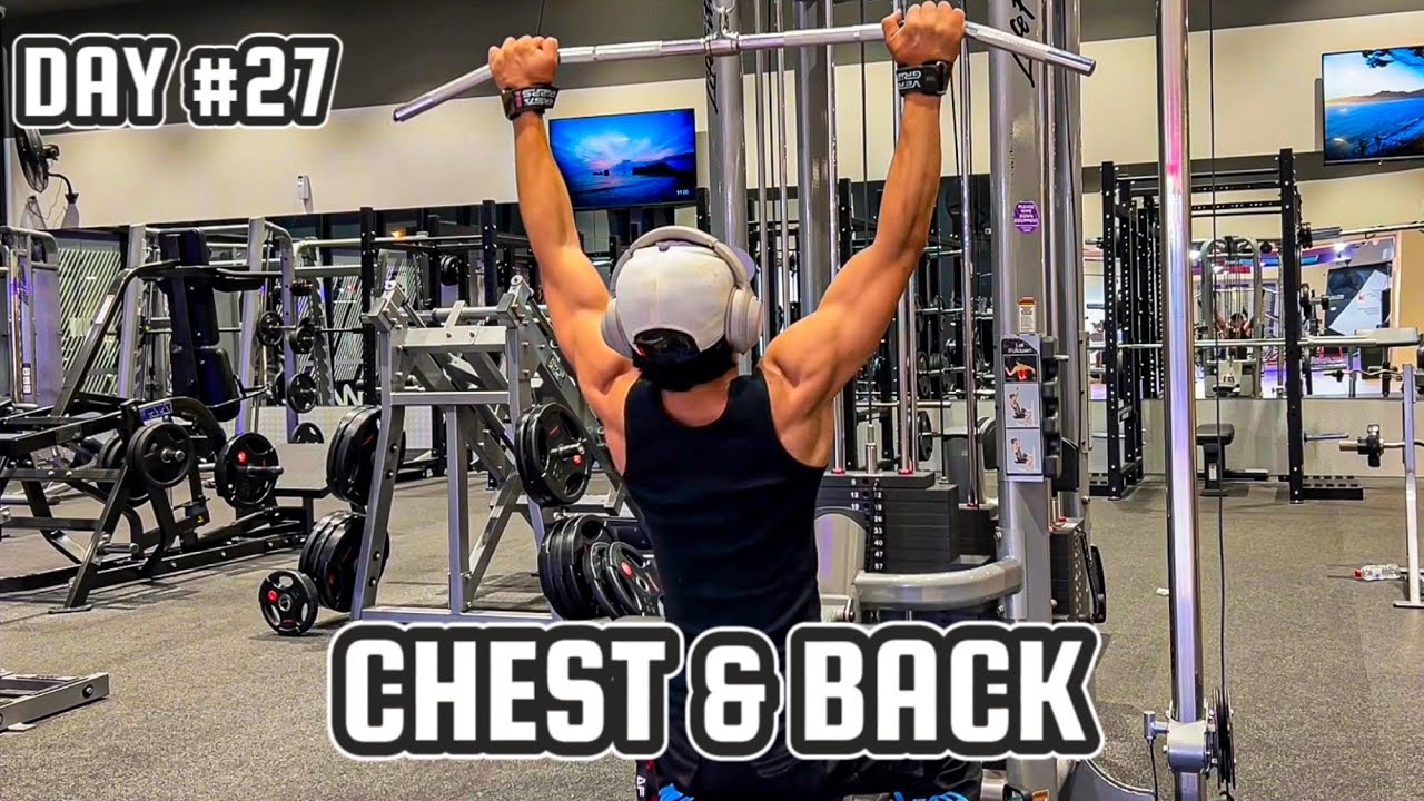 Skipping Legs Quitay Bulk Day 27 Chest and Back YouTube