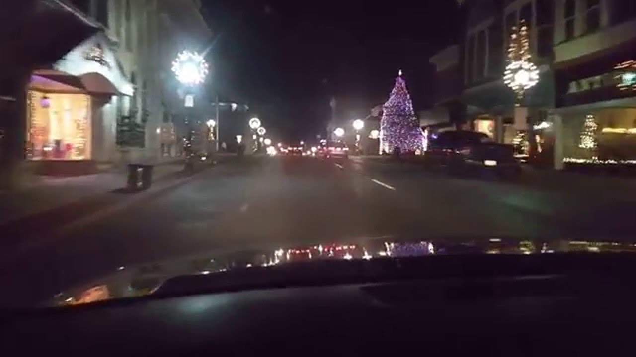 Merry Christmas Downtown Shelbyville Kentucky YouTube