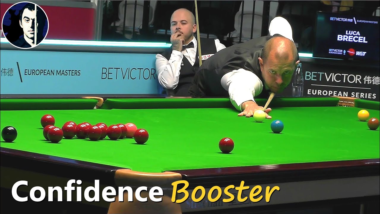 Crucial Win on His Way to the Title Luca Brecel vs Barry Hawkins 2023 European Masters L16 S2
