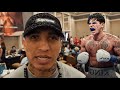 Mario barrios reacts to ryan garcia testing positive for steroids vs devin haney on fight night