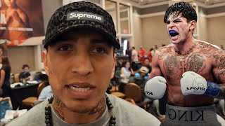 Mario Barrios Reacts to Ryan Garcia Testing Positive for STEROIDS vs Devin Haney on FIGHT NIGHT