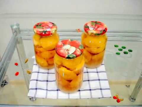 Персики в Сиропе на Зиму Пошаговый Рецепт / Peaches in Syrup for Winter Step by step Recipe