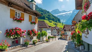 Appenzell, Switzerland 4K  The Beautiful Traditional Village  A Unique Architectural Village