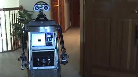 Loki Robot - video 2 (Exploring the house)