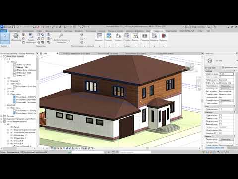 Autodesk Revit. Инструмент краска. Соединение стен в ревите