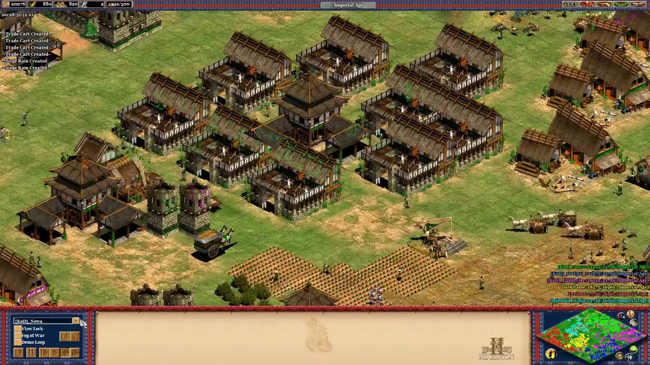 age of empires 2 trade cart