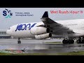 Epic rainy action  joon a340 delta 757 jetblue a320 copa 737 liat atr 72600 st maarten