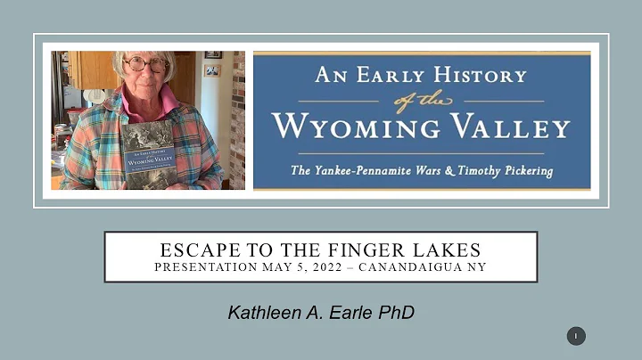Escape to the Finger Lakes - Kathleen A. Earle, Ph...