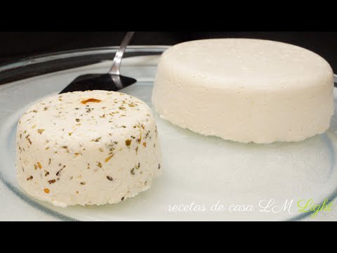 SOLO 3 INGREDIENTES como hacer  QUESO FRESCO receta FÁCIL , RÁPIDA Y SALUDABLE