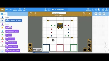 Doing Disk Transporter in VEX code VR