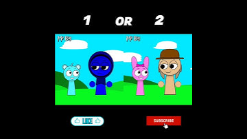 1 or 2😳 | incredibox sprunki #edit#shorts #fyp #sprunki #sprunkiincredibox