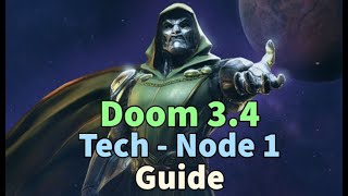Doom 3.4: Tech Node 1 Raid Guide | Bionic Avengers Team | MARVEL Strike Force - Free to Play
