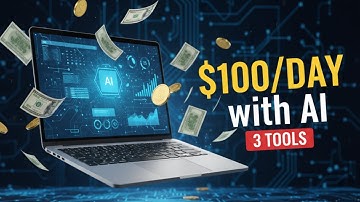 3 AI Tools to Make $100/Day in 2025 (Laziest Ways)