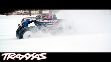 Traxxas Stampede 4X4 Snow Shredding