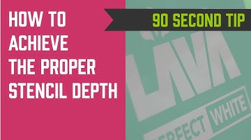 How to Achieve the Proper Stencil Depth for Screen Printing