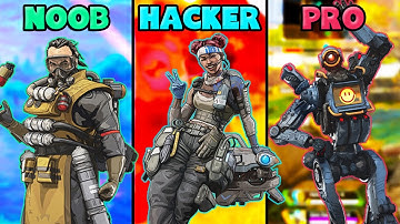 NOOB vs HACKER vs PRO - Apex Legends Highlights #7