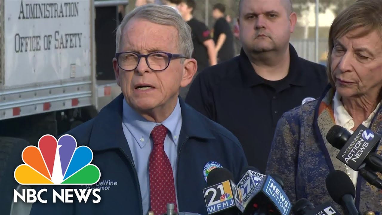 Ohio Gov. DeWine calls on Congress to pass the Railway Safety Act of 2023
