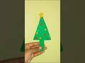 Christmass Tree Craft 🎄✨ #diy #christmas #tree #diy #craft #ytshorts #viral #trending #handmade