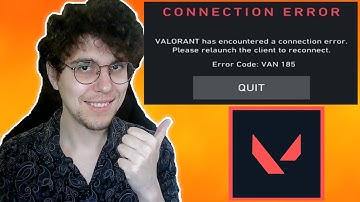 Hoe Valorant-fout VAN 185 te verhelpen