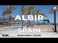 4k albir alicante spain  walking tour 2022