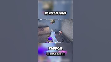 SECRET LAG FIX TRICK 2025🔥 #pubgmobile #pubgm