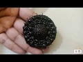 DIY# How to make a look a like Black Metal Thread Jewellery #Recycle#Reuse#with toor dhal