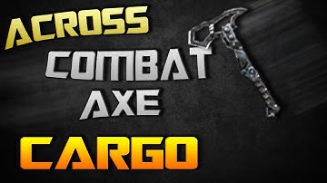 FIRST Bounce across map spawn Cargo Combat Axe! Black ops 2