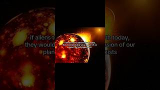 "Aliens Are Watching Dinosaurs Right Now 🦕👽" #facts #space #universe