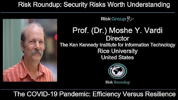 Lessons from COVID 19 Pandemic- Efficiency Versus Resilience