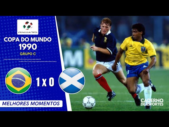 Todos os Jogos do Brasil na Copa do Mundo 1990 