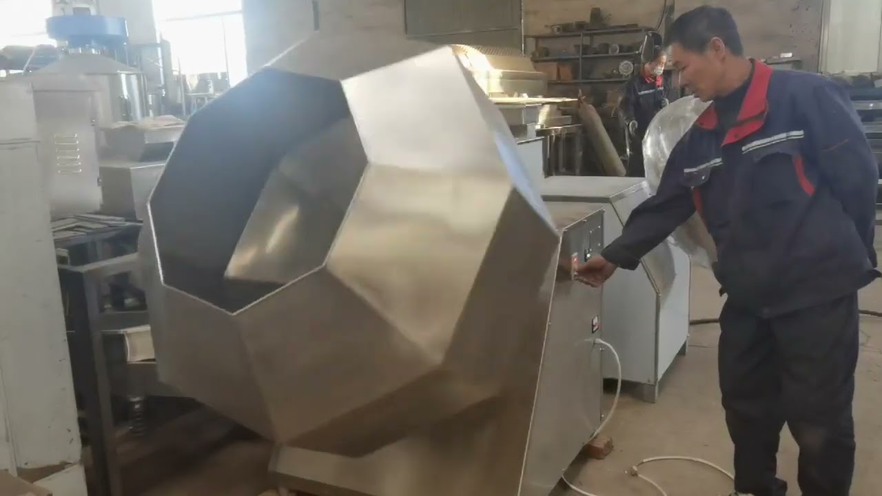 peanut seasoning machine, beans nuts flavoring machine