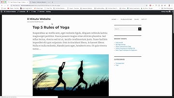Hide Blog Post in WordPress