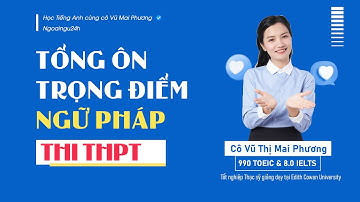 TỔNG ÔN 2025: NGỮ PHÁP TRỌNG ĐIỂM - CHẮC CHẮN THI THPT 2025