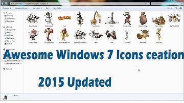 Awesome Windows 7 Folder Icon creation and package download