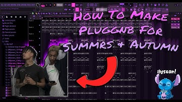 Making a pluggnb beat for summrs + autumn from scratch! [FL Studio tutorial] [How To Make Beats]