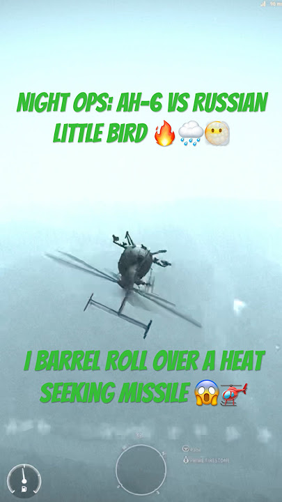 🎯 AH-6 NATO vs Russian Little Bird | Night Vision Air Duel 🌧️🔥 (Part 1)