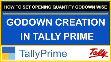 Stock godown summary in tally prime | Godown Summary in Tally Prime | Multiple Godowns Management