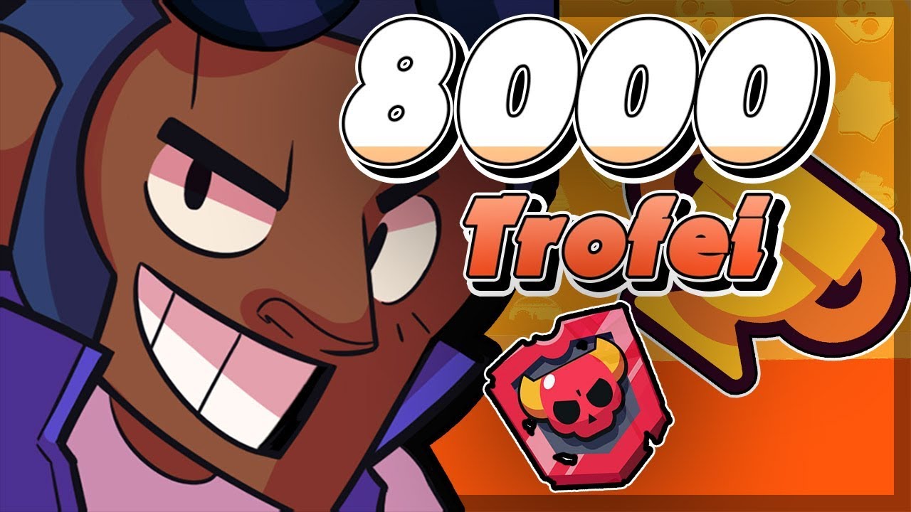 Raggiungo Gli 8000 Trofei Su Brawl Stars Brawl Stars Ita 11 Youtube - blue foxer brawl stars ep 8000 coppe