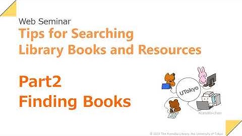 Part 2 Finding books​/Tips for Searching Library Books and Resources