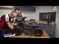 Unboxing  instructions de montage  pocket quad 49cc viper  apollo motors