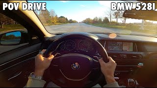 Driving the 2016 BMW 528i X-Drive | POV TEST DRIVE
