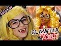 Monster High Clawdia Wolf Doll Makeup Tutorial for Halloween or Cosplay  |  Kittiesmama