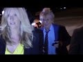 Rod Stewart Arrives At Craig's Restaurant With A Bevy Of Beautiful Blondes