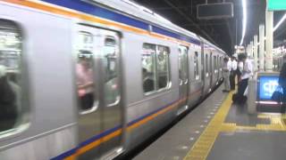 南海12000系12002F+8000系8010F発車@難波駅