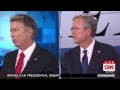 All of rand pauls responses in cnn debate 91615 gopdebate