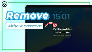 [2025] How to Remove iPad lock screen without passcode | 3 Ways