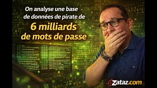 On Analyse Ensemble Une Base De Données Pirate De 6 Milliards De Mot De Passe Effreyant