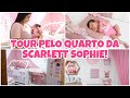 TOUR PELO QUARTO DA BABY SCARLETT SOPHIE 👶🏻 | Lidiane Pícculi