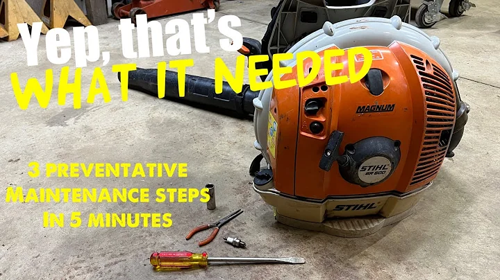 Leaf Blower Bogs Down, Sputtering, Hesitating or Dying Stihl BR600 Echo Toro Redmax Craftsman Husqv